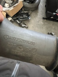 фото thumb №3, Mercedes glb x247 w177 труба шланг интеркулер a1775201400