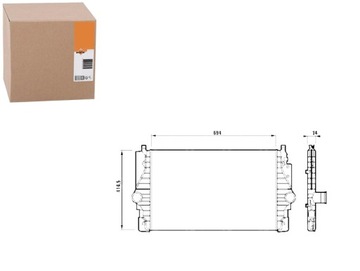 фото thumb №1, Nrf интеркулер vw t4 2,5tdi 95-