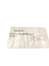 фото thumb №7, Bmw 5 f10 f11 2013 з спереду нижній панель бардачка колеса запасного