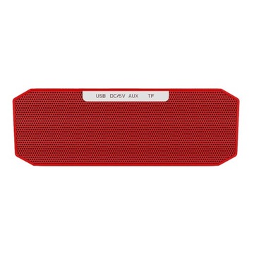Портативная звуковая панель Stereo P8 с двумя басами, красная