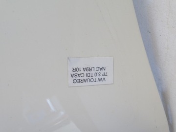 фото thumb №6, Бампер зад задний vw touareg 7p lr9a белый pdc