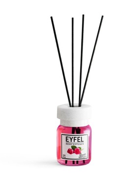 RÓŻA EYFEL SZKLANY DYFUZOR Z PATYCZKAMI 120 ML PIĘKNY ZAPACH