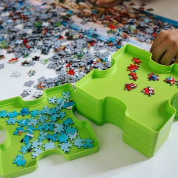Сортировщик пазлов PUZZLE, сортировка пазлов TREFL, 6 контейнеров