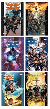 ULTIMATE X-MEN Tom 1-6 zestaw Classic NOWE folia