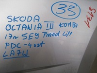 фото thumb №13, Бампер зад задній skoda octavia iii універсал 5e9 pdc x4 la7w 5e9807421