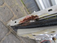 3 mercedes w124 sedan левая задние дверь левый задняя серебристый Киев, фото thumb