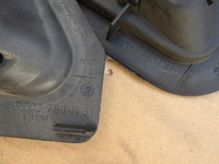 фото thumb №10, +e1 mercedes w202 хром ручка внутрішня двері kpl 4szt + захист чорні