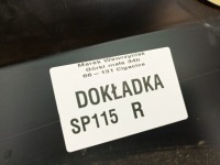 Tesla model 3 lift highland 23- спойлер накладка бампера задняя 1587741-00-d Цена, фото thumb