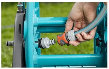 Комплект Тележка для шланга + шланг 20м Gardena CleverRoll M Морозостойкие аксессуары