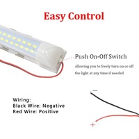 фото thumb №7, 12v 72led лампа внутренняя молдинг осветительная