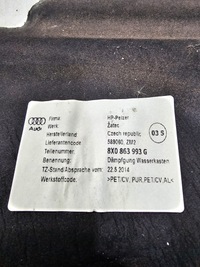 фото thumb №5, Шумоізоляція стіни жабо audi a1 8x vw seat skoda 8x0863993g