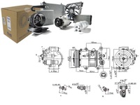 фото thumb №1, Компресор кондиціонера toyota auris avensis corolla verso 1.6 1.8 2.0
