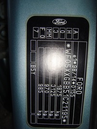 фото thumb №4, Кришка багажника задня ford mondeo mk3 chatchback зелений fo