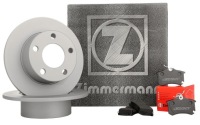 фото thumb №1, Тормозные диски тормозные колодки zimmermann ford galaxy iii 15- 302mm