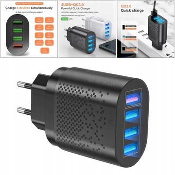 Блок быстрой зарядки Блок зарядного устройства USB