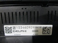 Панель кондиционера радио opel meriva b ii przedlift 10-12 13346043 13346092 Недорого, фото thumb