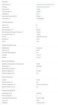 Процессор i5-9400F 6 ядер 2,9 ГГц LGA1151