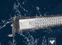 Лампа робоча протитуманна фара dalekosiężna прожектор 12v 24v 135x led cree 405w 80cm Недорого, фото thumb