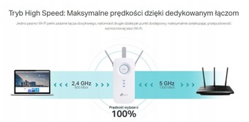 TP-Link RE550 AC1900 Усилитель-повторитель