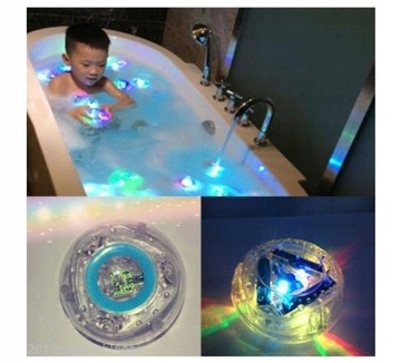 Ванна для вечеринки, игрушка для ванны, водная светодиодная лампа