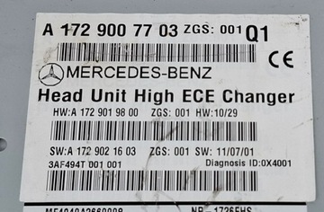 фото thumb №6, Mercedes-benz w172 радио навигация мультимедиа high ece a1729007703