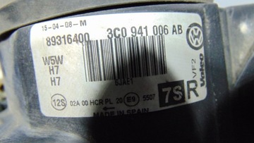фото thumb №6, Vw passat b6 fl лампа правий лівий перед 3c0941006ab