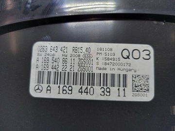 фото thumb №9, Спідометр  манометр mercedes b клас w245 cdi a1694403911