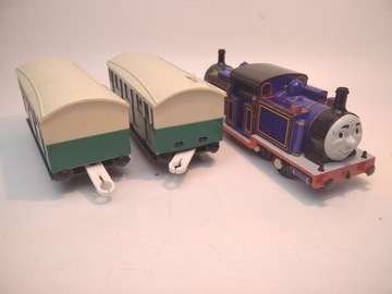 TrackMaster TOMY KOLEJ Mighty Mac / Mocny Maciek два вагона