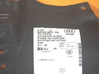 фото thumb №14, Audi a4 8w b9 36km sedan пол багажника обшивки 8w5863463a