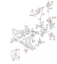 фото thumb №1, Audi a1 8x передня частина правий сторона wheel knucle шпиндель 6c0407256
