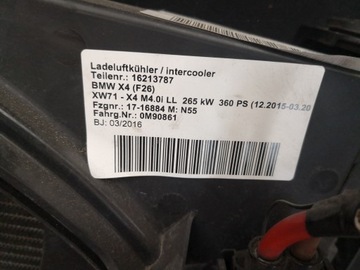 фото thumb №8, Pas перед переднє радіатор bmw f25 f26 m4.0i