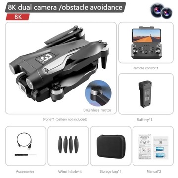 Lenovo Z908Pro Max Drone Профессиональная двойная камера 8K HD для фотосъемки