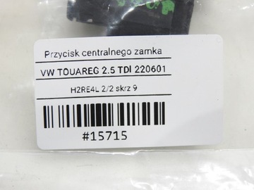 фото thumb №9, Кнопка блокировка дверь vw touareg i 7l6962125