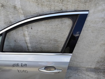 фото thumb №9, Peugeot 508 i 10-18 дверь передние левая перед комплектные w цвет петля капота