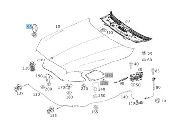фото thumb №2, Емблема зірка капота mercedes wiele моделі
