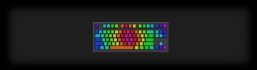 МЕХАНИЧЕСКАЯ КЛАВИАТУРА DREAMKEY С КОРИЧНЕВОЙ RGB СВЕТОДИОДНОЙ СВЕТОДИОДНОЙ КЛАВИАТУРОЙ