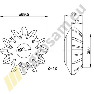 СПУТНИК УРСУС C-360 50425400