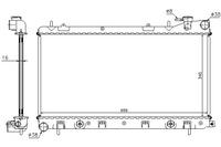 фото thumb №13, Nissens радіаторів води subaru 67705a