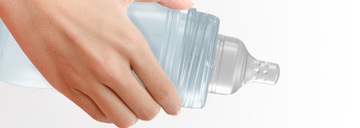 LOVI Butelka Trends 250 ml Beż ze smoczkiem 3m+