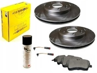 фото thumb №1, Тормозные диски тормозные колодки mercedes w203 clk c209 slk r171 перед kpl 288mm