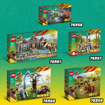 LEGO JURASSIC WORLD Засада дилофозавра 76958