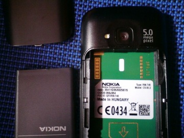 NOKIA C5 C5-00 RM-745 ЧЕРНЫЙ красивый корпус, функциональный, на запчасти и т.д.