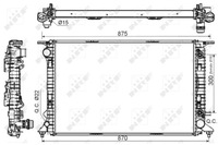 фото thumb №8, Nrf 53116 радиаторов, система охлаждение двигателя