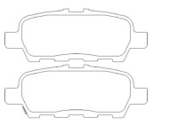 Гальмівна колодка гальмівний комплект . Доставка, фото thumb