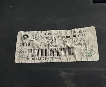 фото thumb №10, Fiat 500 рестайлінг 15- лампа ліва + права лінза