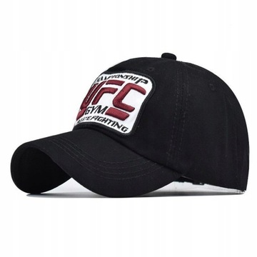Moda wyszywane litery Czapka z daszkiem UFC