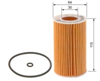 Купити Bosch фільтр оливи opel astra g vectra b c, фото thumb