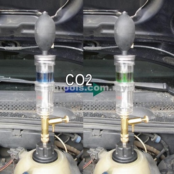ТЕСТЕР УТЕЧЕК ГОЛОВКИ ТЕСТ ПРОКЛАДКИ ГОЛОВКИ CO2 Mercedes Jeep GM