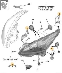 фото thumb №3, Набір ремонтний фара