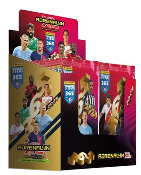 Пакеты FIFA 365 2024 по 10 шт. + 1 футбольные карточки Panini ограниченного выпуска